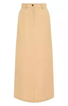 Юбка из вискозы и льна Antonelli Firenze