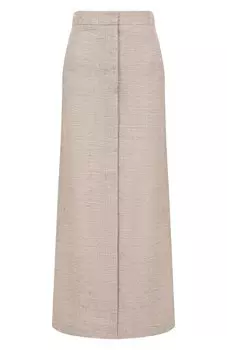Юбка из вискозы и льна Erika Cavallini