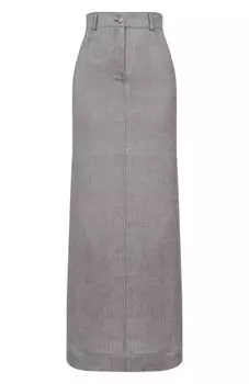 Юбка из вискозы и льна Panicale