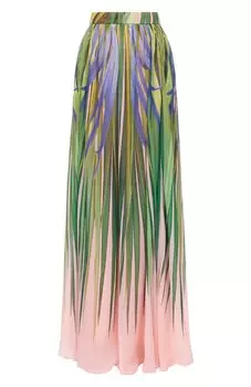 Юбка из вискозы и шелка Elie Saab