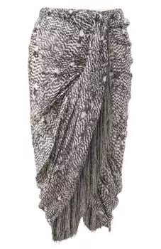 Юбка из вискозы и шелка Isabel Marant