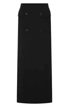 Юбка из вискозы и шерсти Balenciaga