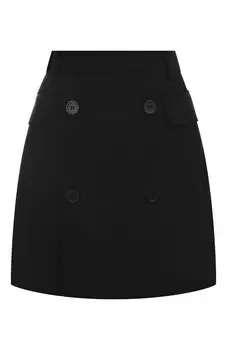 Юбка из вискозы и шерсти Balenciaga