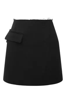 Юбка из вискозы и шерсти VETEMENTS