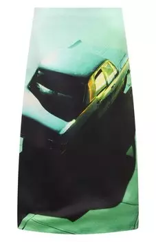 Юбка из вискозы Jil Sander