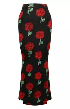 Юбка из вискозы Versace Jeans Couture