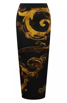Юбка из вискозы Versace Jeans Couture