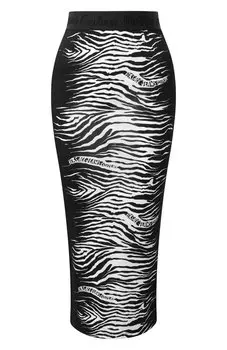 Юбка из вискозы Versace Jeans Couture