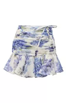 Юбка изо льна и шелка YVON