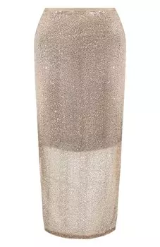 Юбка с отделкой пайетками Antonelli Firenze
