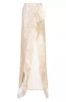 Юбка с отделкой пайетками David Koma