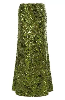 Юбка с отделкой пайетками Ganni