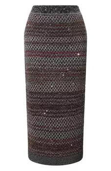 Юбка с отделкой пайетками Missoni