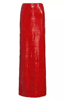 Юбка с отделкой пайетками MSGM