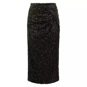 Юбка с отделкой пайетками N21