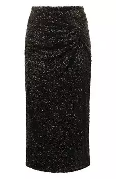 Юбка с отделкой пайетками N21