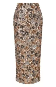 Юбка с отделкой пайетками N21