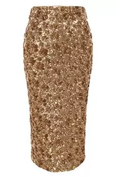 Юбка с отделкой пайетками N21