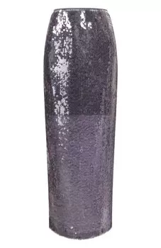 Юбка с отделкой пайетками Seven Lab