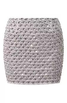 Юбка с отделкой стразами Blugirl