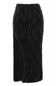 Юбка с отделкой стразами David Koma
