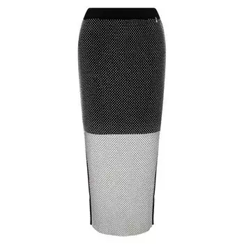 Юбка с отделкой стразами Patrizia Pepe