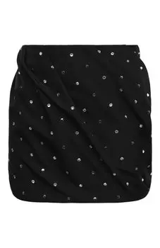 Юбка с отделкой стразами Pinko