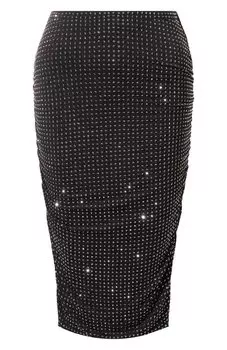 Юбка с отделкой стразами Pinko