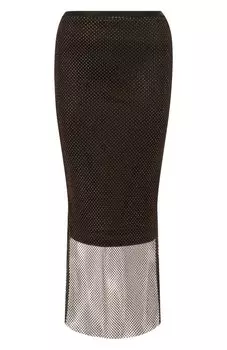 Юбка с отделкой стразами Sportmax