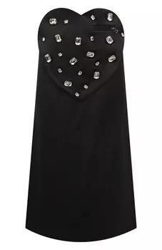 Юбка с отделкой стразами Vivetta