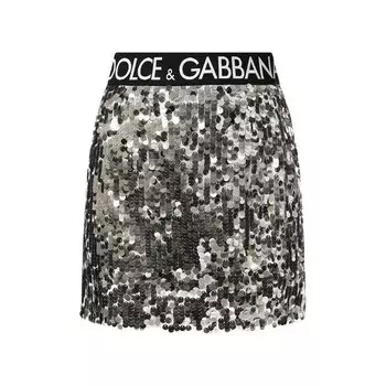 Юбка с пайетками Dolce &amp; Gabbana