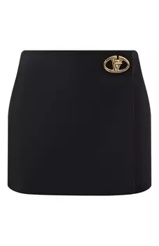 Юбка-шорты из шерсти и шелка Valentino