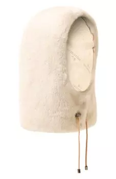 Капюшон из меха норки и соболя VICTORIA KUSENKOVA