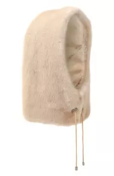 Капюшон из меха норки VICTORIA KUSENKOVA