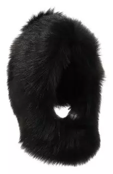 Меховой капюшон из овчины Prada