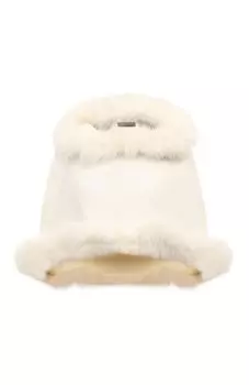 Капюшон с отделкой из меха лисицы Elie Saab