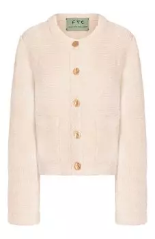 Кардиган из хлопка и кашемира FTC