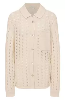 Кардиган из хлопка и кашемира FTC