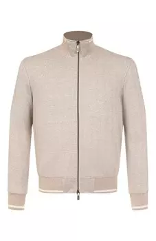 Кардиган из хлопка и льна Capobianco