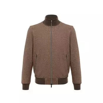 Кардиган из хлопка и шерсти Andrea Campagna