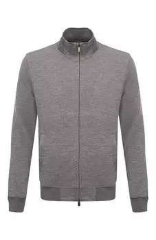 Кардиган из хлопка и шерсти Andrea Campagna