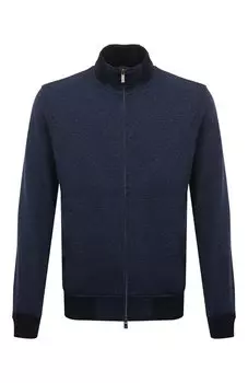 Кардиган из хлопка и шерсти Andrea Campagna