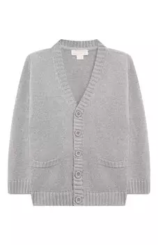 Кардиган из хлопка и шерсти babybu