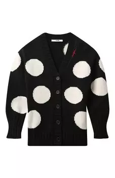 Кардиган из хлопка и шерсти MSGM kids