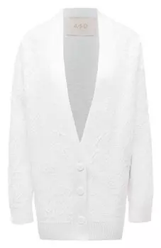 Кардиган из хлопка и вискозы AND the brand