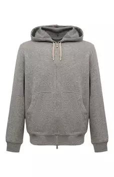 Толстовка из кашемира и хлопка Brunello Cucinelli