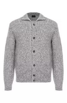 Кардиган из кашемира и шелка Brioni