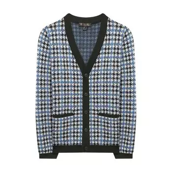 Кардиган из кашемира и шелка Loro Piana