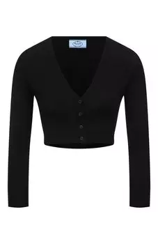 Кардиган из кашемира и шелка Prada