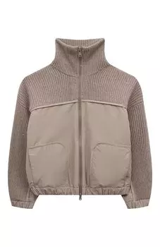 Кардиган из кашемира и шерсти Brunello Cucinelli